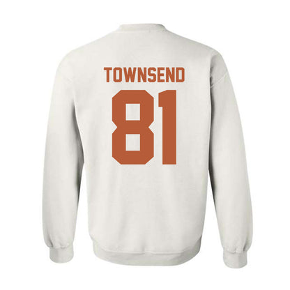 Texas - NCAA Football : Nick Townsend - Classic Shersey Crewneck Sweatshirt-1