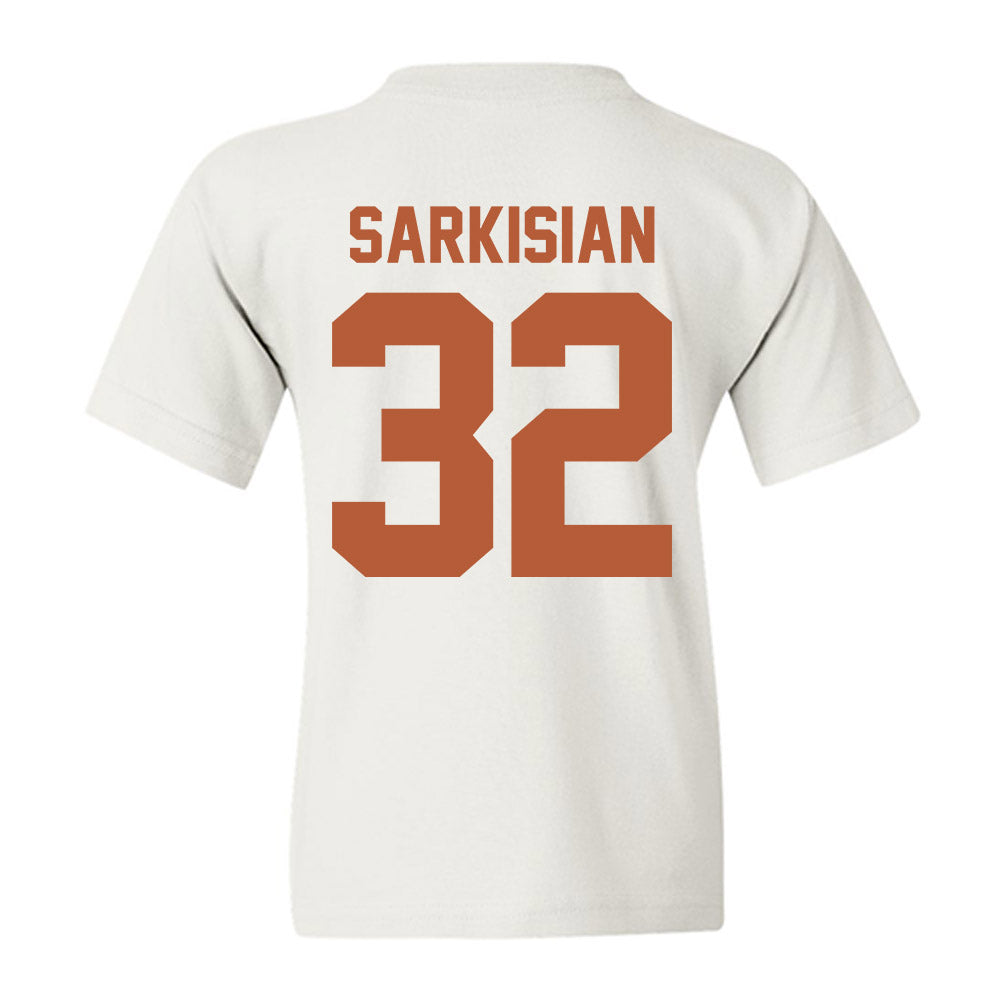 Texas - NCAA Football : Brady Sarkisian - Classic Shersey Youth T-Shirt-2