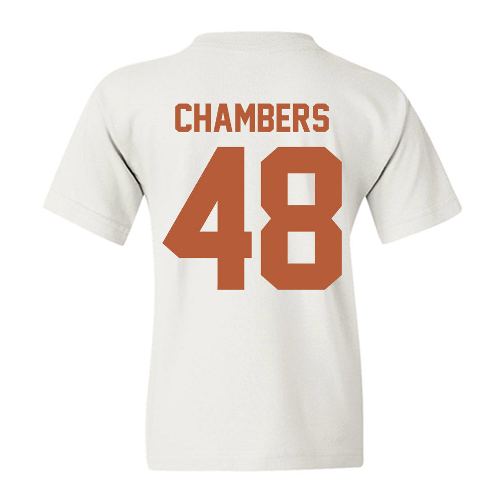 Texas - NCAA Football : Bryce Chambers - Classic Shersey Youth T-Shirt-1