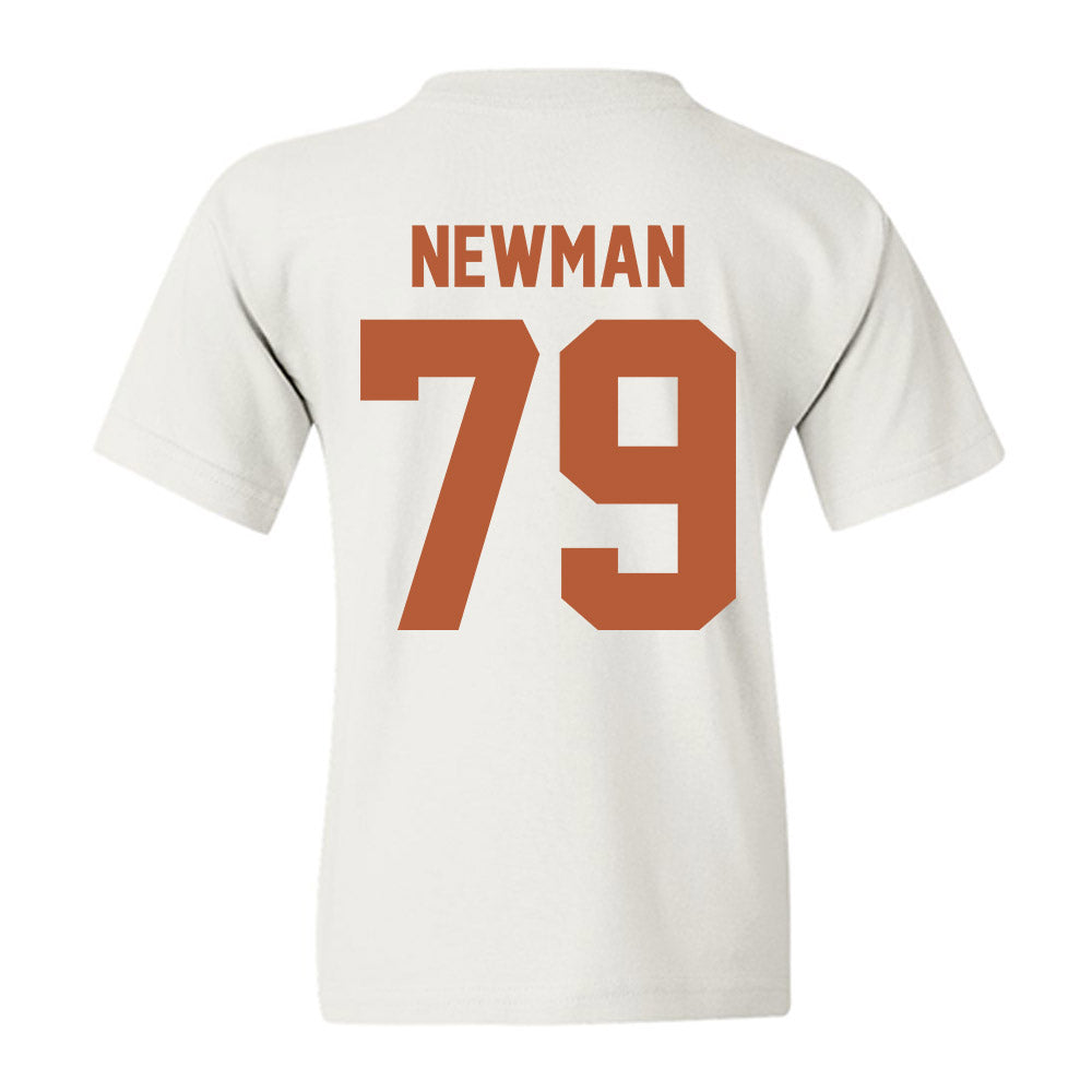 Texas - NCAA Football : Jonte Newman - Classic Shersey Youth T-Shirt-2