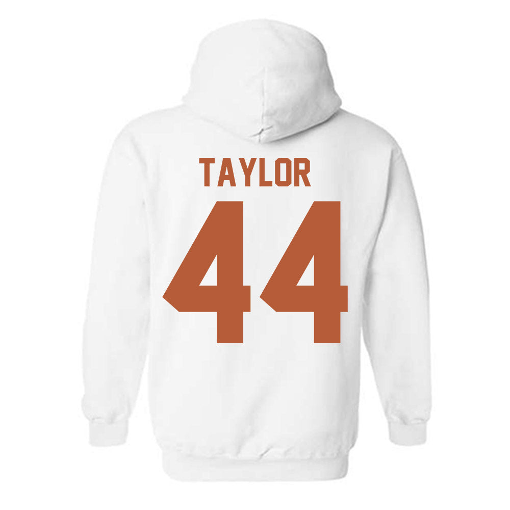 Texas - NCAA Men's Basketball : Brandon Taylor - Classic Shersey Hooded Sweatshirt-1