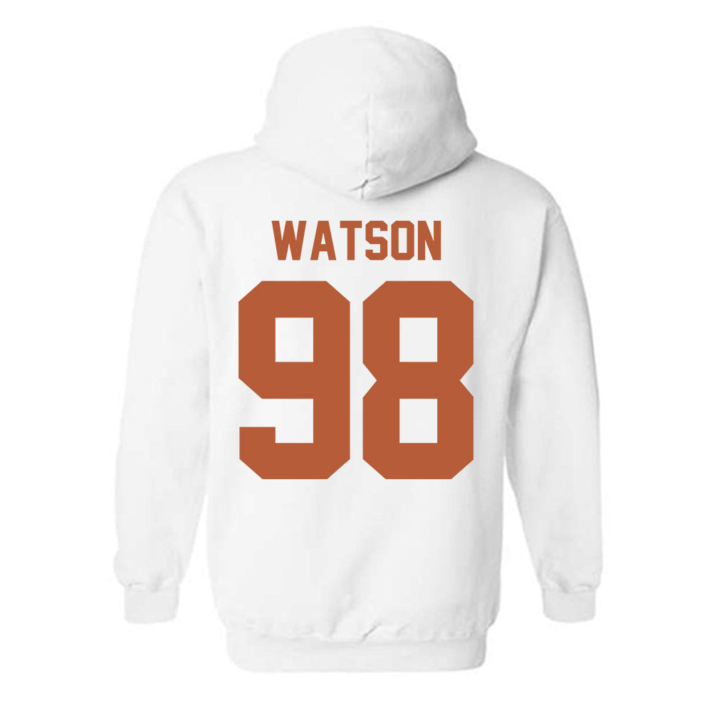 Texas - NCAA Football : Maraad Watson - Classic Shersey Hooded Sweatshirt-1