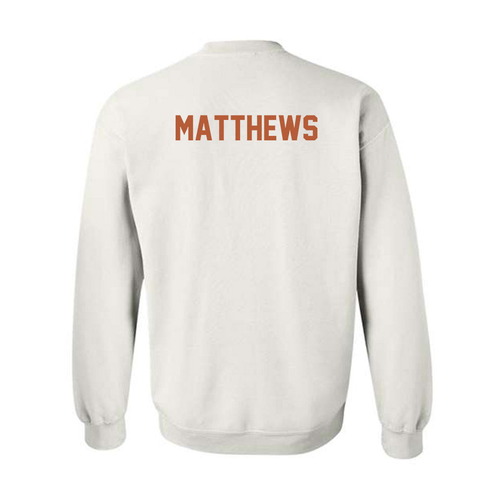 Texas - NCAA Football : Samari Matthews - Classic Shersey Crewneck Sweatshirt-1