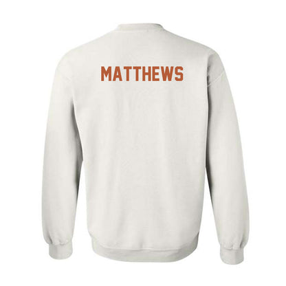Texas - NCAA Football : Samari Matthews - Classic Shersey Crewneck Sweatshirt-1