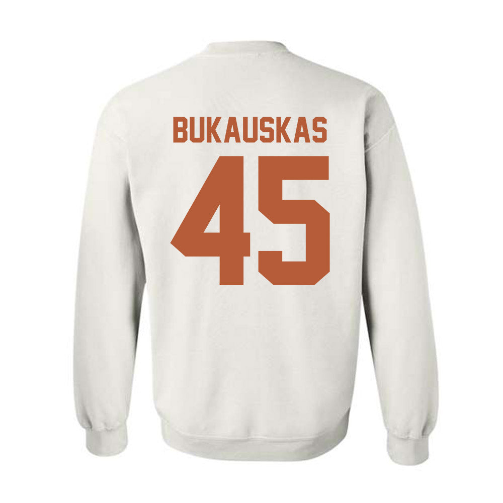 Texas - NCAA Football : Mikey Bukauskas - Classic Shersey Crewneck Sweatshirt-1