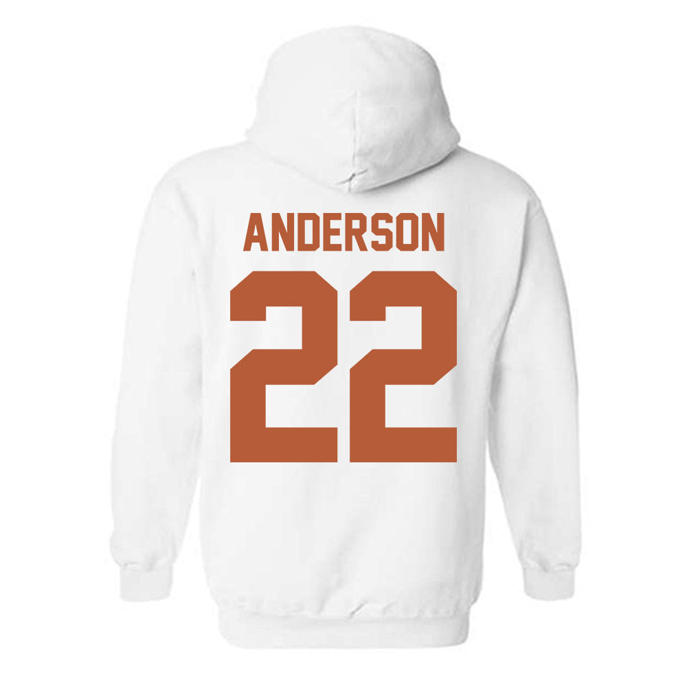 Texas - NCAA Women's Volleyball : Henley Anderson - Classic Shersey Hooded Sweatshirt-1