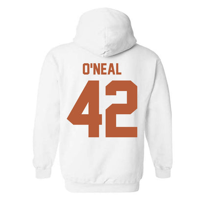 Texas - NCAA Football : Trott O'Neal - Classic Shersey Hooded Sweatshirt-1