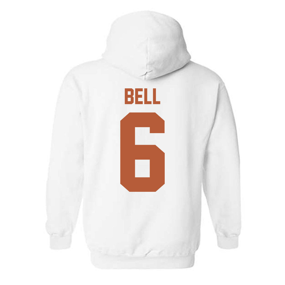 Texas - NCAA Football : Dia Bell - Classic Shersey Hooded Sweatshirt-1