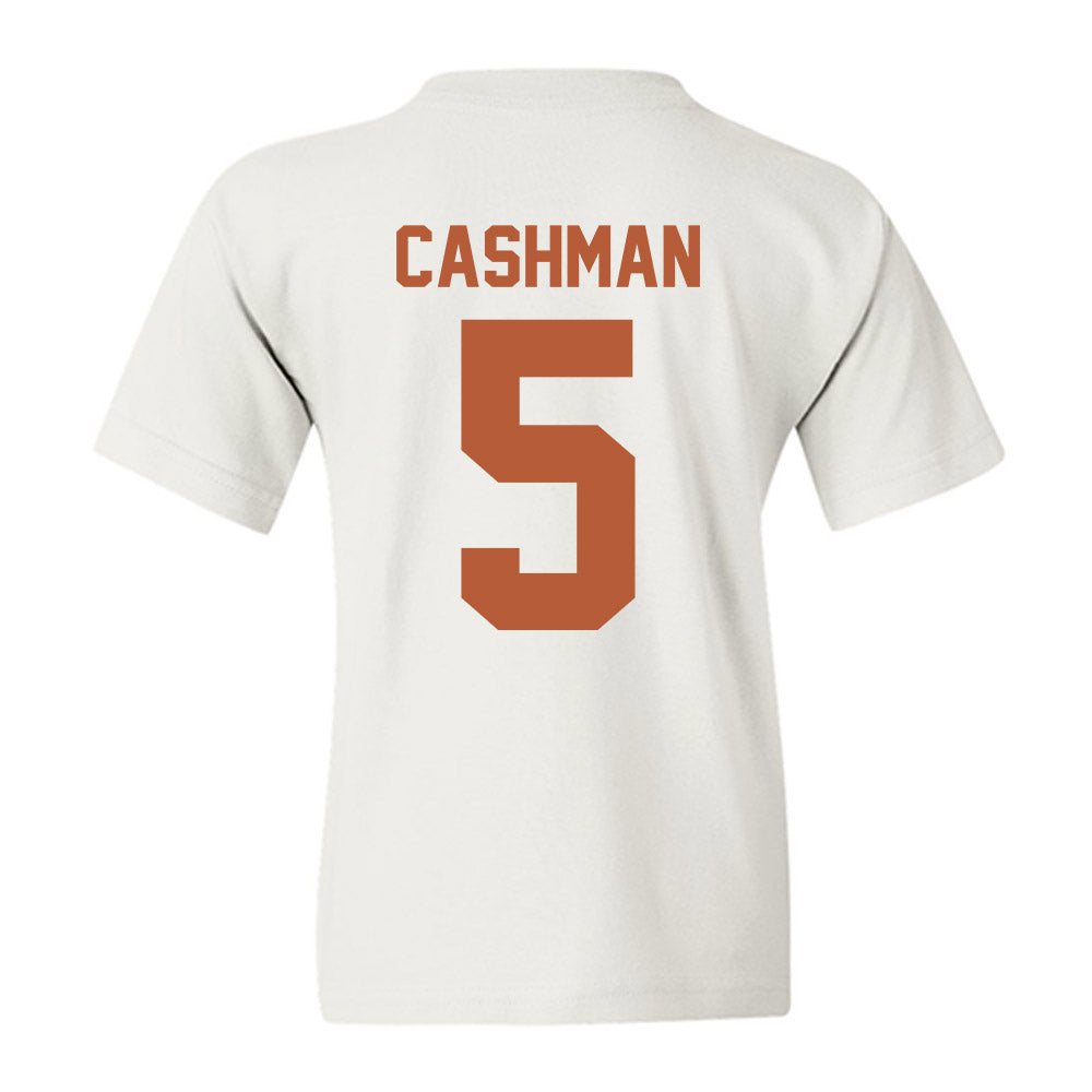 Texas - NCAA Women's Soccer : Ava Cashman - Classic Shersey Youth T-Shirt-2
