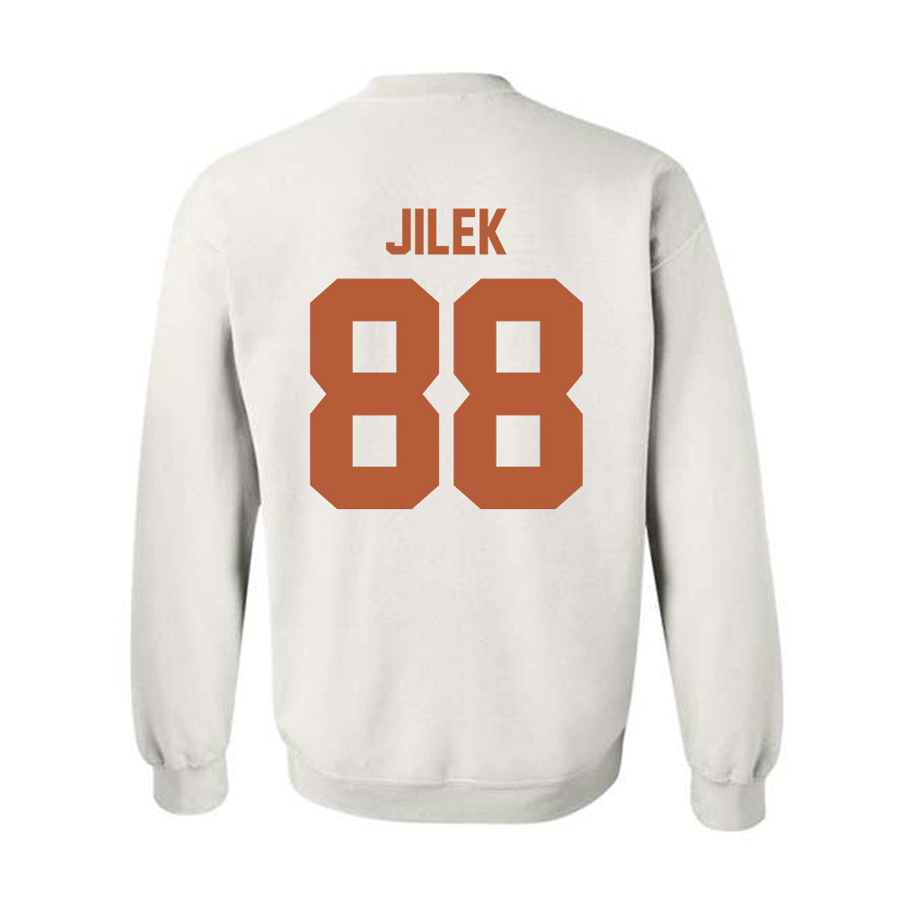 Texas - NCAA Football : Charlie Jilek - Classic Shersey Crewneck Sweatshirt-1