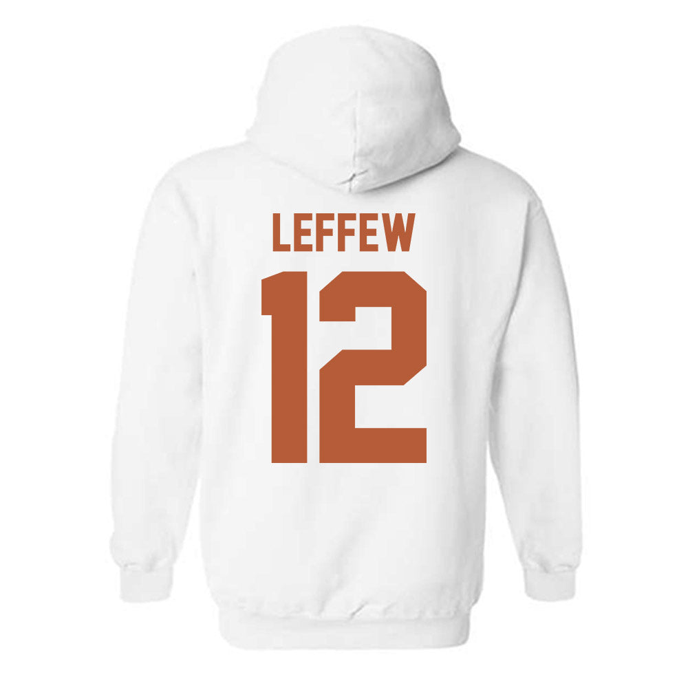 Texas - NCAA Baseball : Haiden Leffew - Classic Shersey Hooded Sweatshirt-1