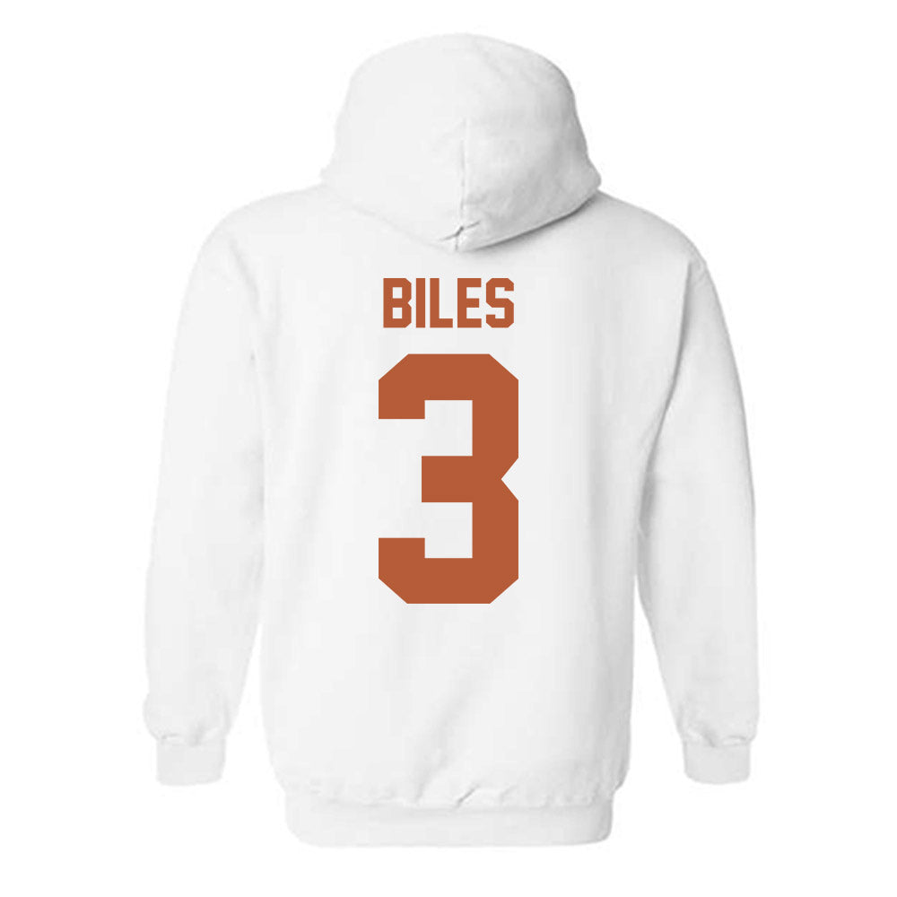 Texas - NCAA Football : Rasheem Biles - Classic Shersey Hooded Sweatshirt-1