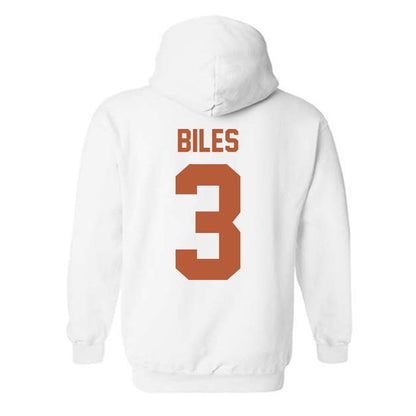 Texas - NCAA Football : Rasheem Biles - Classic Shersey Hooded Sweatshirt-1