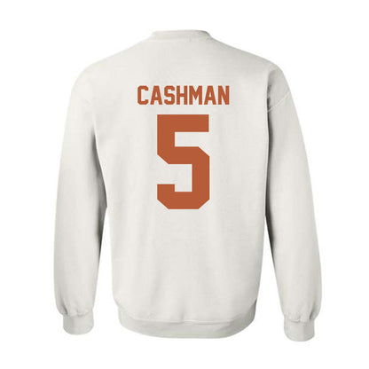 Texas - NCAA Women's Soccer : Ava Cashman - Classic Shersey Crewneck Sweatshirt-1