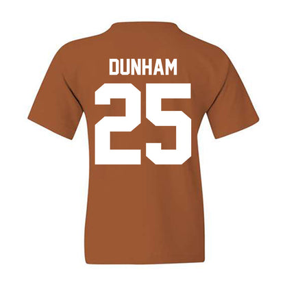 Texas - NCAA Football : Luke Dunham - Classic Shersey Youth T-Shirt-2