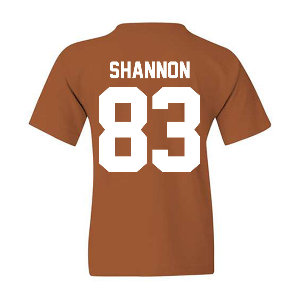 Texas - NCAA Football : Spencer Shannon - Classic Shersey Youth T-Shirt-1