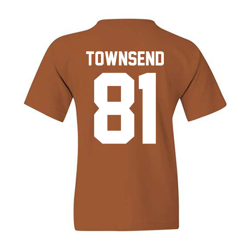 Texas - NCAA Football : Nick Townsend - Classic Shersey Youth T-Shirt-2