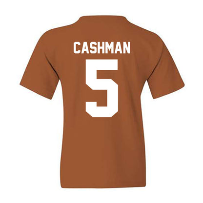 Texas - NCAA Women's Soccer : Ava Cashman - Classic Shersey Youth T-Shirt-2