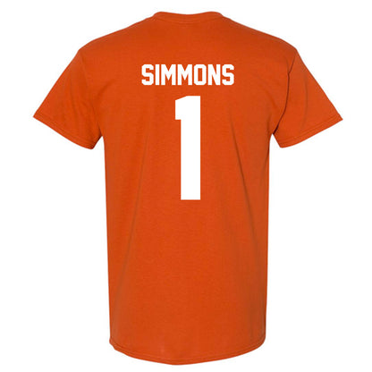 Texas - NCAA Football : Colin Simmons - Classic Shersey T-Shirt-2
