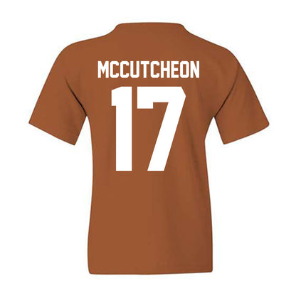 Texas - NCAA Football : Daylan Mccutcheon - Classic Shersey Youth T-Shirt-1