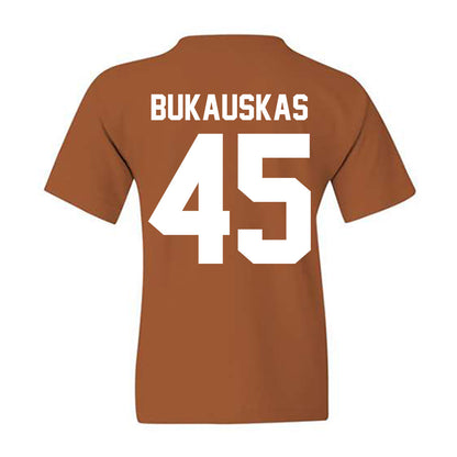 Texas - NCAA Football : Mikey Bukauskas - Classic Shersey Youth T-Shirt-2