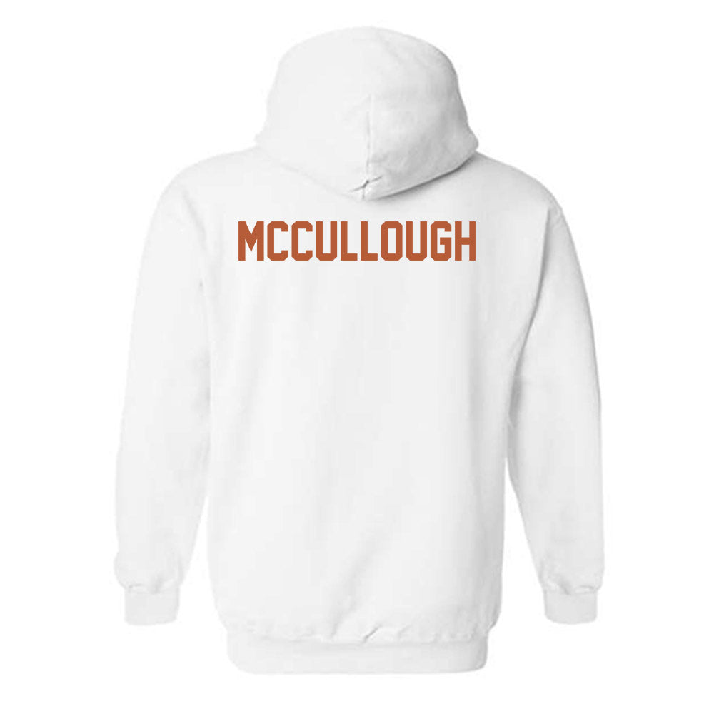 Texas - NCAA Men's Cross Country : Kai McCullough - Classic Shersey Hooded Sweatshirt-1