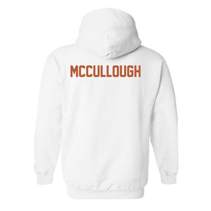 Texas - NCAA Men's Cross Country : Kai McCullough - Classic Shersey Hooded Sweatshirt-1
