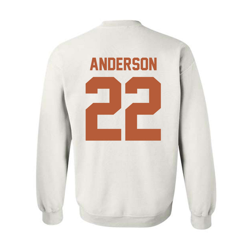 Texas - NCAA Women's Volleyball : Henley Anderson - Classic Shersey Crewneck Sweatshirt-1