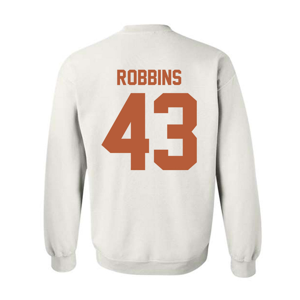 Texas - NCAA Baseball : Aiden Robbins - Classic Shersey Crewneck Sweatshirt-1