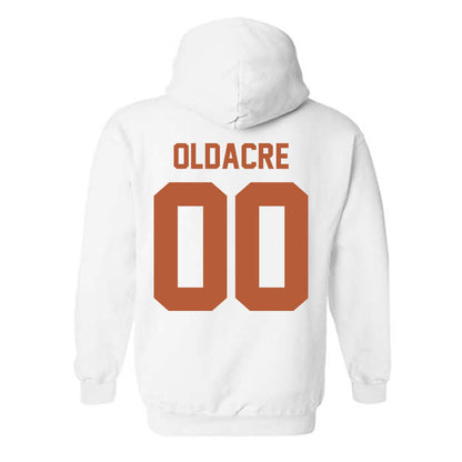 Texas - NCAA Women's Basketball : Kyla Oldacre - Classic Shersey Hooded Sweatshirt-1