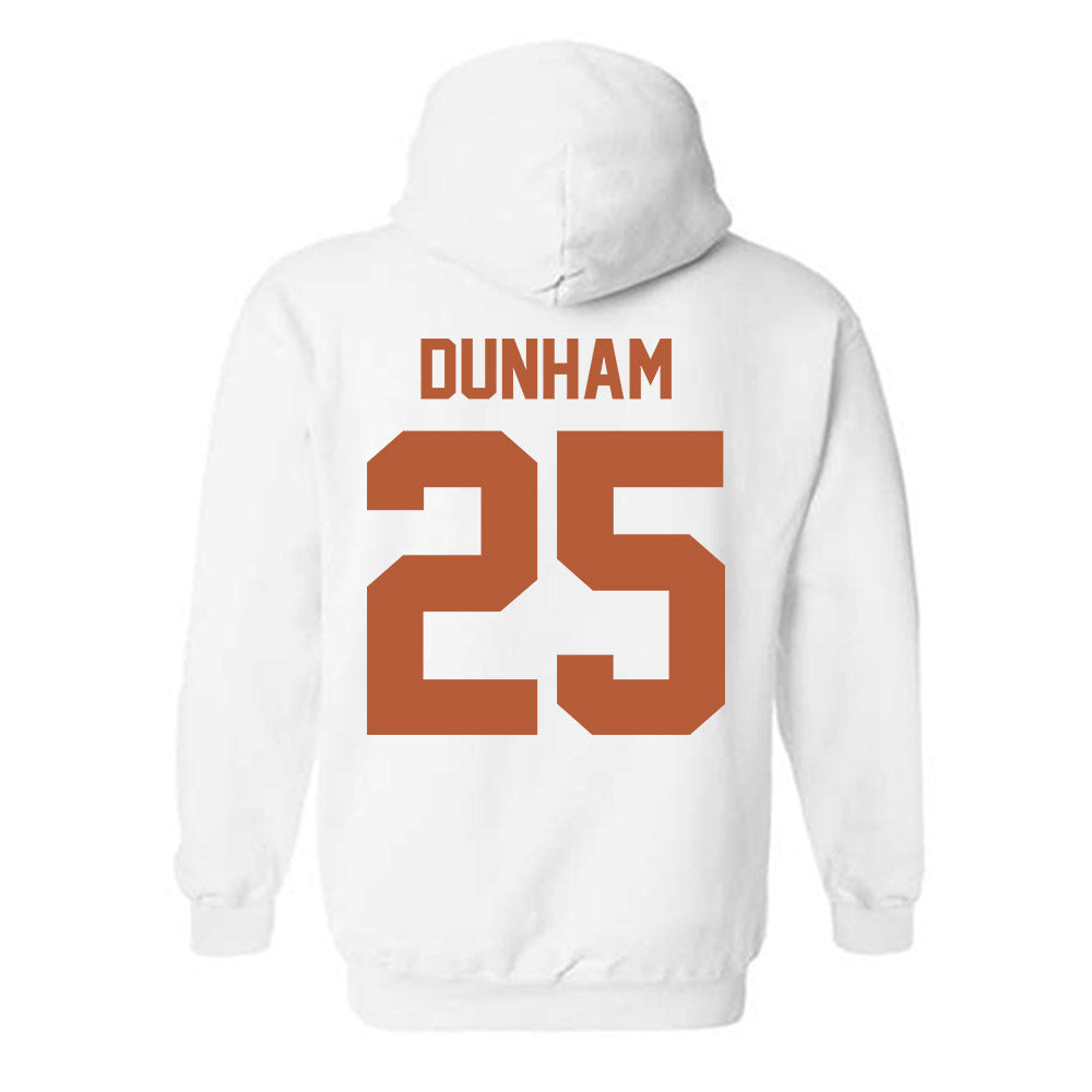 Texas - NCAA Football : Luke Dunham - Classic Shersey Hooded Sweatshirt-1