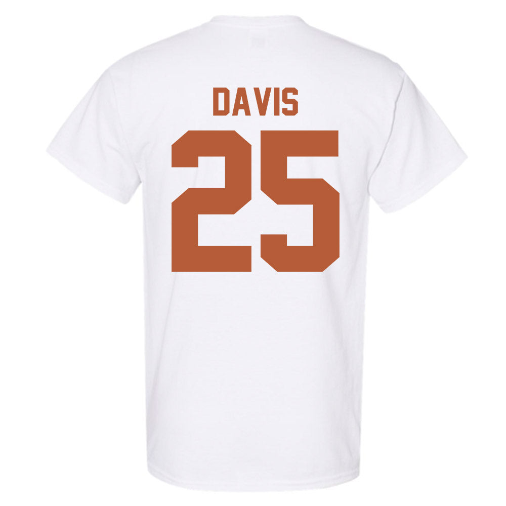 Texas - NCAA Football : Toray Davis - Classic Shersey T-Shirt-3