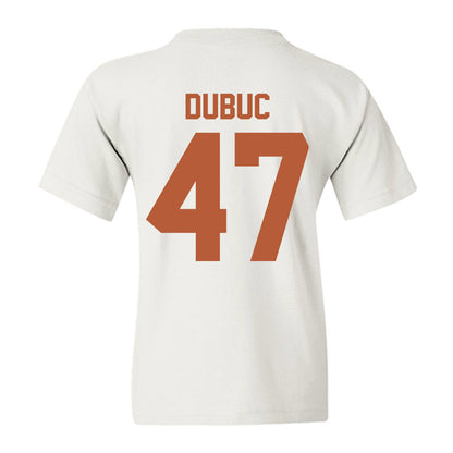 Texas - NCAA Football : Trey Dubuc - Classic Shersey Youth T-Shirt-3
