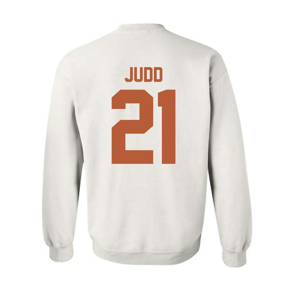 Texas - NCAA Women's Basketball : Ashton Judd - Classic Shersey Crewneck Sweatshirt-1