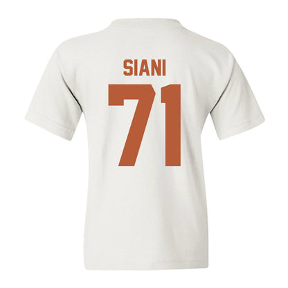 Texas - NCAA Football : Melvin Siani - Classic Shersey Youth T-Shirt-3