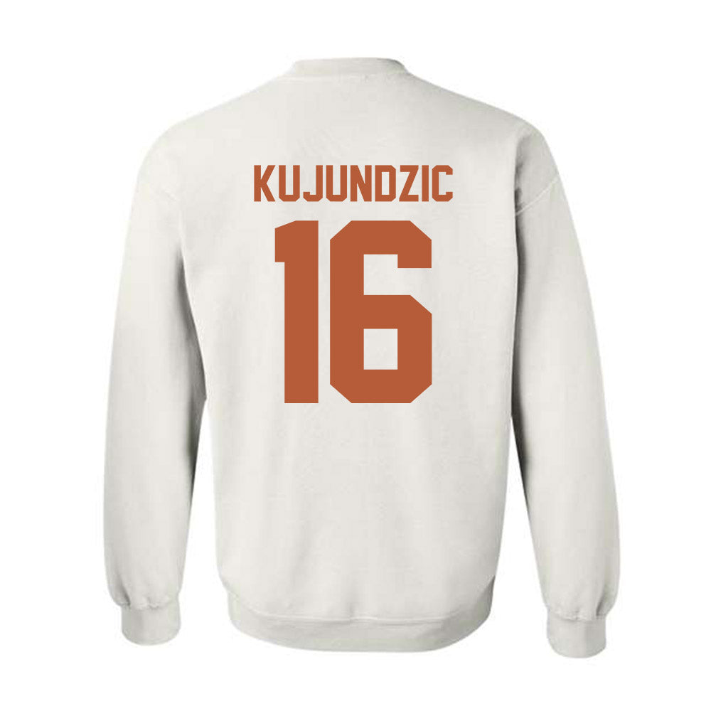 Texas - NCAA Women's Volleyball : Anja Kujundzic - Classic Shersey Crewneck Sweatshirt-1
