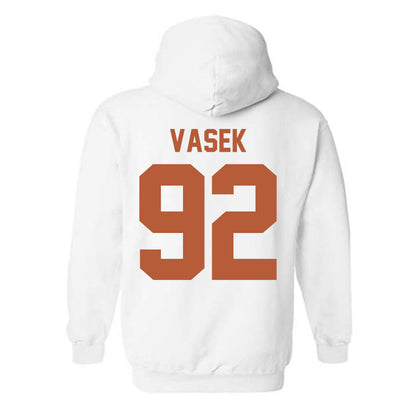 Texas - NCAA Football : Colton Vasek - Classic Shersey Hooded Sweatshirt-1
