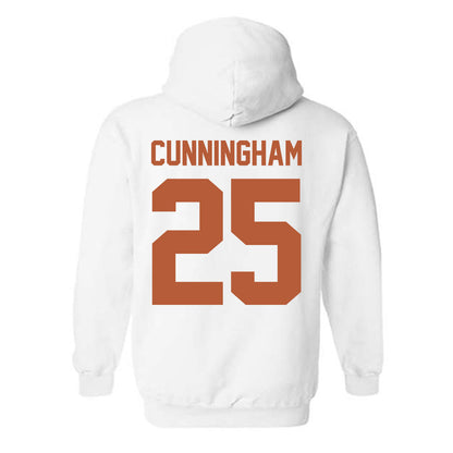 Texas - NCAA Women's Basketball : Breya Cunningham - Classic Shersey Hooded Sweatshirt-1