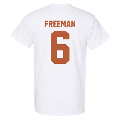 Texas - NCAA Men's Basketball : Elyjah Freeman - Classic Shersey T-Shirt-3