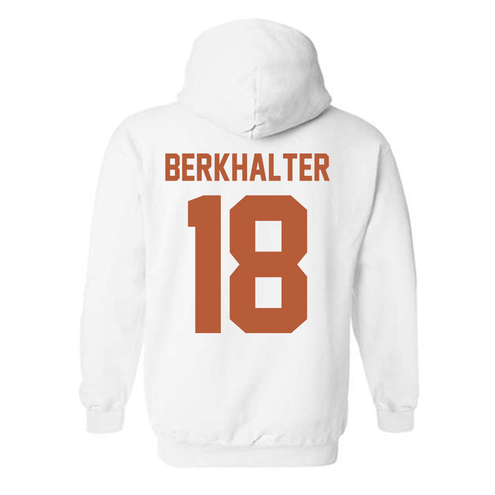 Texas - NCAA Football : Sterling Berkhalter - Classic Shersey Hooded Sweatshirt-1