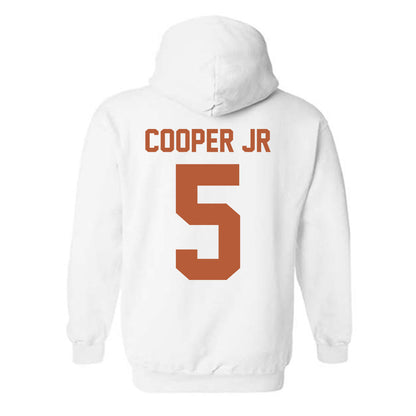 Texas - NCAA Football : Derrek Cooper jr - Classic Shersey Hooded Sweatshirt-1