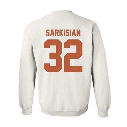 Texas - NCAA Football : Brady Sarkisian - Classic Shersey Crewneck Sweatshirt-1
