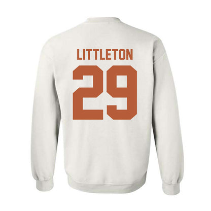 Texas - NCAA Football : Graceson Littleton - Classic Shersey Crewneck Sweatshirt-1