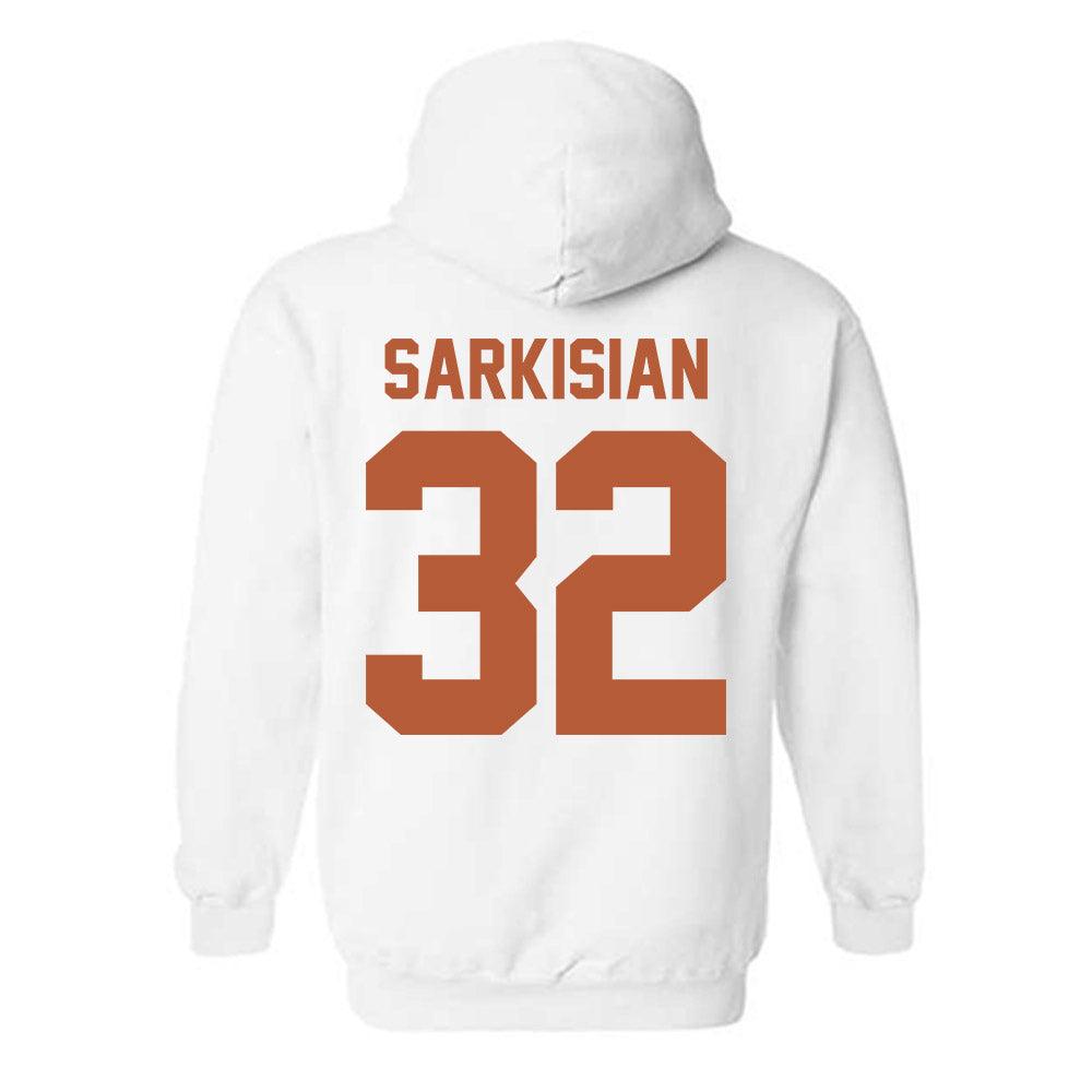 Texas - NCAA Football : Brady Sarkisian - Classic Shersey Hooded Sweatshirt-1