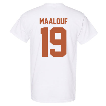 Texas - NCAA Women's Soccer : Rosa Maalouf - Classic Shersey T-Shirt-3