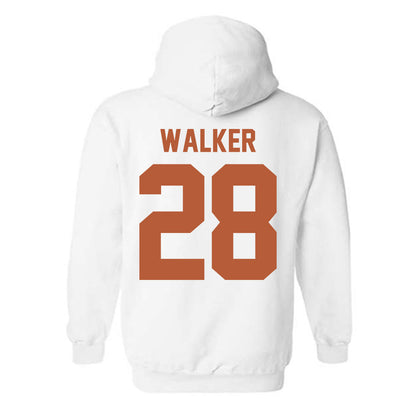 Texas - NCAA Football : Jett Walker - Classic Shersey Hooded Sweatshirt-1