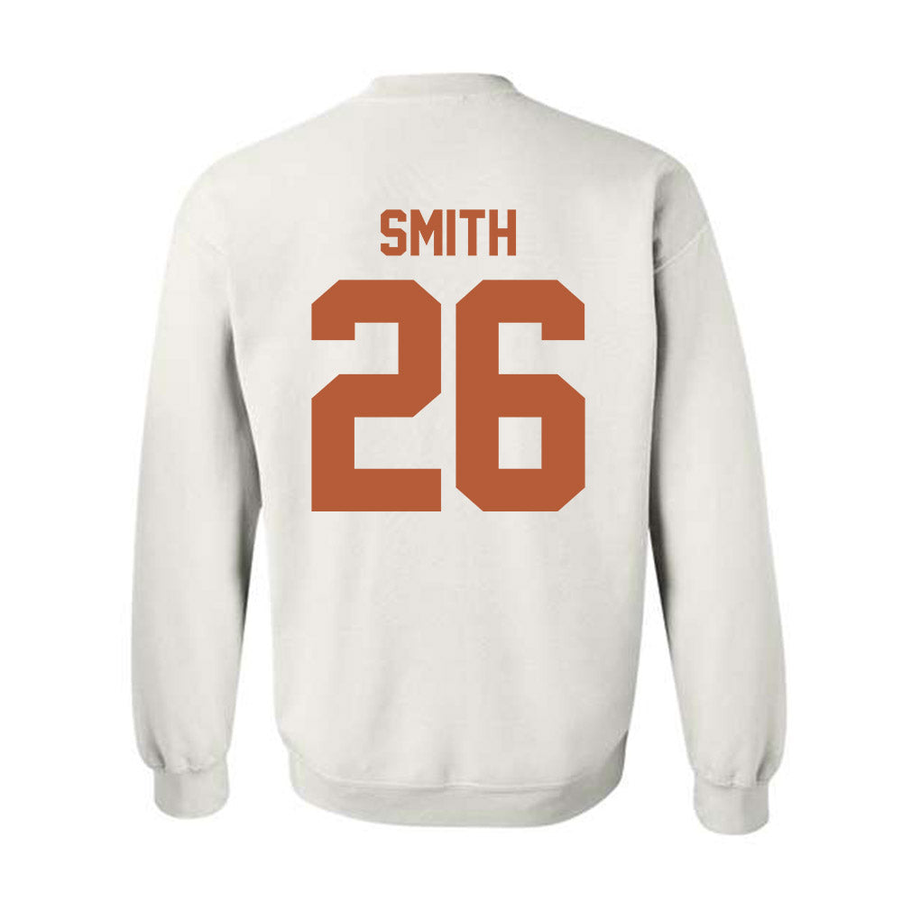 Texas - NCAA Football : TyAnthony Smith - Classic Shersey Crewneck Sweatshirt-1