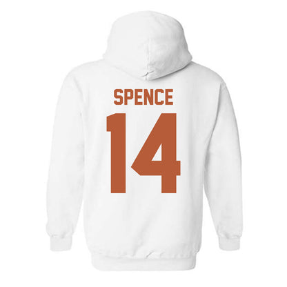 Texas - NCAA Football : Brad Spence - Classic Shersey Hooded Sweatshirt-1