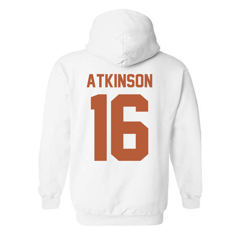 Texas - NCAA Football : Tyler Atkinson - Classic Shersey Hooded Sweatshirt-1