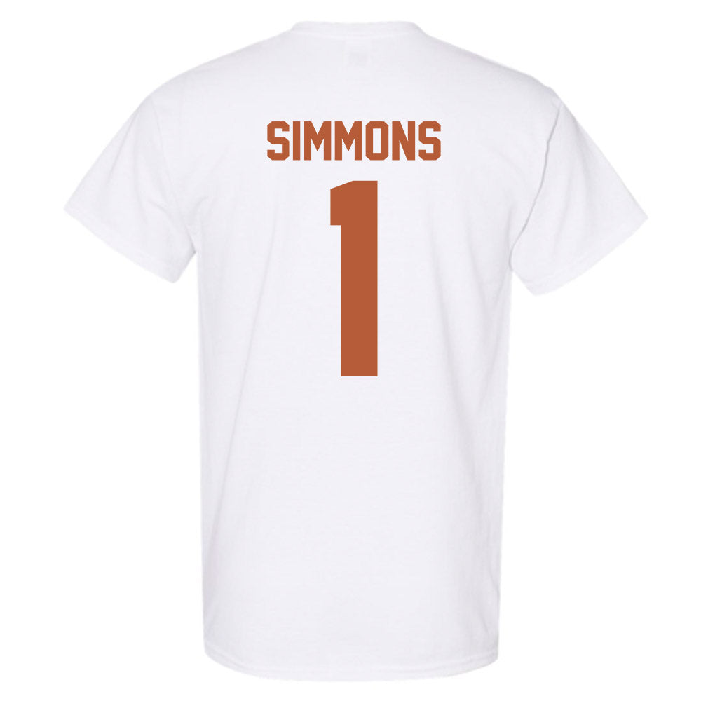 Texas - NCAA Football : Colin Simmons - Classic Shersey T-Shirt-3